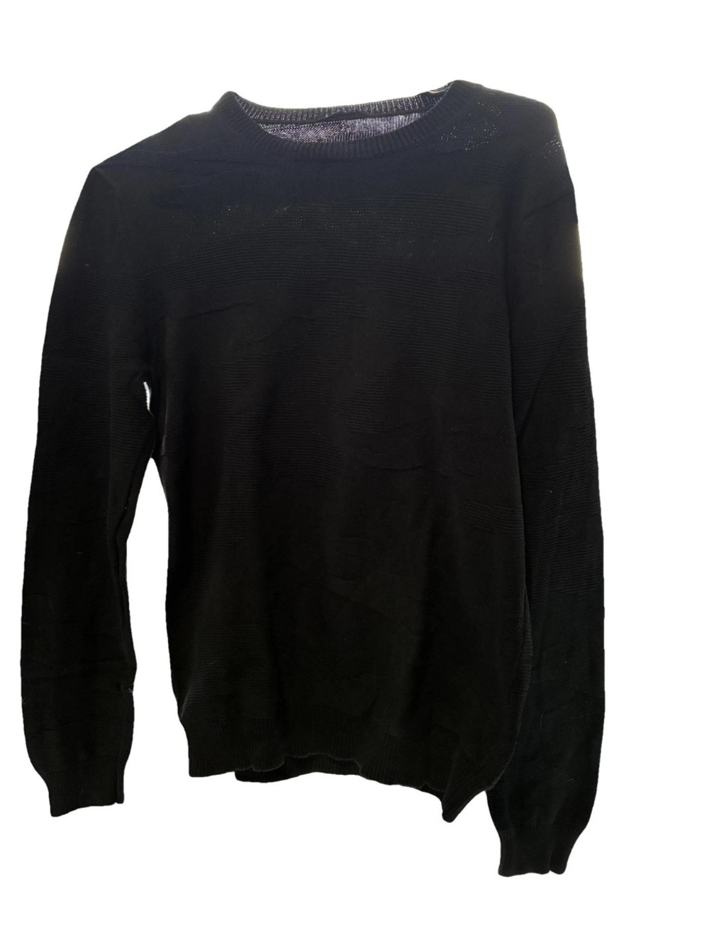 Black Sisley Crewneck Men's Sweater